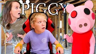 Roblox PIGGY In Real Life  Chapter 14 Basement [upl. by Aissenav]