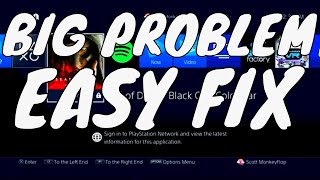 Cant Sign Into PSN Problem on PS4 amp How to FIX [upl. by Abrahan467]