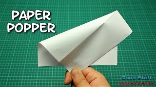 How to Make a Paper Popper  Loud Paper Banger [upl. by Pagas788]