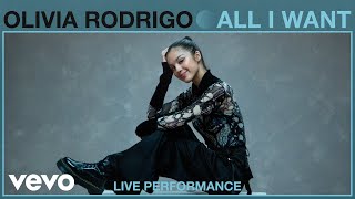 Olivia Rodrigo  All I Want Live Performance  Vevo [upl. by Daveta]