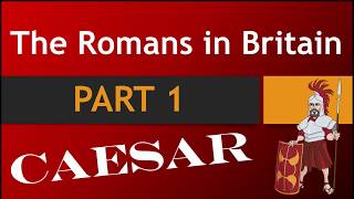 KS2 History The Romans in Britain  PART 1 Julius Caesar [upl. by Neff645]