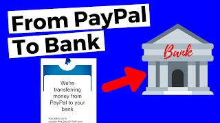 How To Transfer Money From PayPal To Bank Account Actual Withdrawal [upl. by Yren]