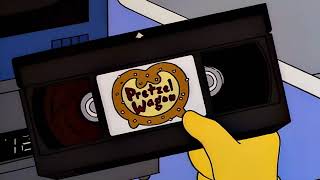 Pretzel Wagon Franchise Video  The Simpsons [upl. by Damahom]