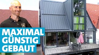 Wohnen extrem im Minimalhaus  Eigenheim günstig selber bauen [upl. by Yro]