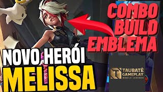 COMO JOGAR DE MELISSA  MOBILE LEGENDS  TUTORIAL COMPLETO [upl. by Sotsirhc942]