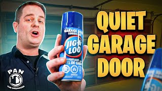 How To Lubricate Your Garage Door  QUICK amp EASY [upl. by Marmawke]