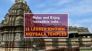 Lesser Known Hoysala Temples Part I  Relax and Enjoy Series [upl. by Kean842]