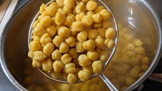 How to Cook Dried chickpeasHow to degas chickpeas [upl. by Nunnery]