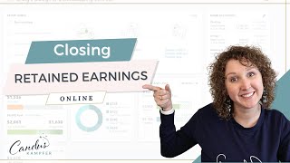 Closing Equity into Retained Earnings in QuickBooks Online [upl. by Windham]