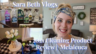 2021 Cleaning Product Review  Melaleuca  Sara Beth Vlogs [upl. by Guibert128]