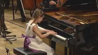 Alma playing Mozart piano concerto K246 with cadenza by Alma Deutscher [upl. by Berwick477]