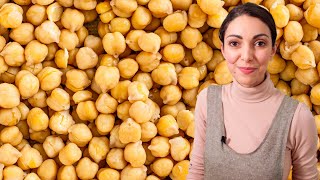 How To Cook Dried Chickpeas  Easy Hummus Recipe [upl. by Evelina242]