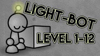 LightBot  Level 112 Quick Walkthrough [upl. by Morette]