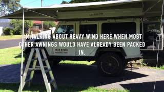 Bundutec Awning Review BunduAwn Foxwing Style Awning [upl. by Henrik]