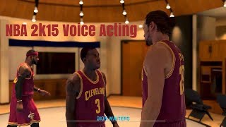 NBA 2k15 Horrible and Hilarious Voice Acting Compilation [upl. by Oakman]