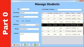 JAVA  Student Information System Project In Java Using NetBeans With Source Code  Part 0  Demo [upl. by Gerard]