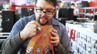 How to Repair Stripped Strap Buttons on your Electric Guitar [upl. by Erlina]