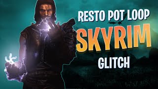 Skyrim Restoration Potion Loop Glitch UPDATED 2024 [upl. by Ewen]