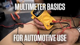 Multimeter basics for automotive use  Hagerty DIY [upl. by Immak]