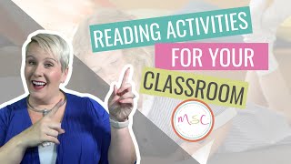 Reading Activities for Your Classroom [upl. by Ylirama]