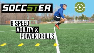 8 Exercises to Improve Speed Agility amp Power [upl. by Yajet953]