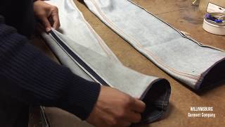 How to Taper Jeans Professionally [upl. by Trbor]