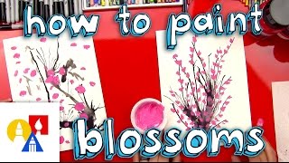 How To Paint Blossoms [upl. by Iago]