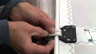 Finishing the Batten Pockets  Building a Mainsail  Part 9 [upl. by Tnarg]