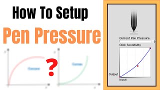 How to Setup Pen Pressure Sensitivity for Any Drawing Tablet [upl. by Alyel995]