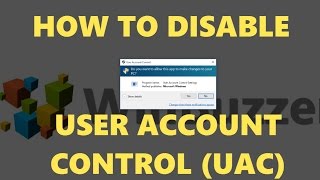 Turn User Account Control On or Off  How to disable UAC [upl. by Tristan]