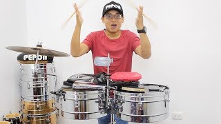 CLASE 2 COSAS QUE NECESITAS PARA EMPEZAR A TOCAR LOS TIMBALES  PEPON MUSIC [upl. by Aitercal]