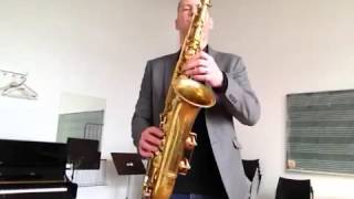 Buescher big B tenor sax Anthropology [upl. by Boris459]