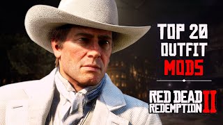 Wild West Style Reimagined 20 Stunning RDR2 PC Modded Outfits [upl. by Ittam]