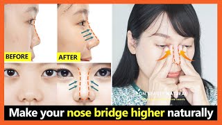 5 Best steps How to lift your nose bridge higher get perfect nose without surgery [upl. by Zullo]