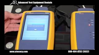 How to Use the Fluke Versiv Series Part 1 DSX50008000 Cable Certifier [upl. by Dragon]