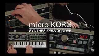 The microKORG SynthesizerVocoder from Korg  A Closer Look [upl. by Ronel]