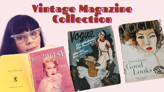 Browsing through my Vintage Magazine Collection [upl. by Thibaud]