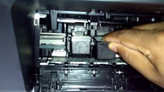 How to add and remove ink cartridges of canon pixma printer [upl. by Ahtelat]