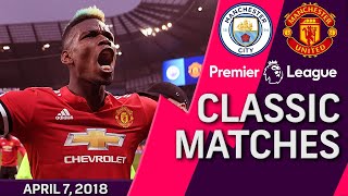 Man City v Man United I PREMIER LEAGUE CLASSIC MATCH I 4718 I NBC Sports [upl. by Hana]