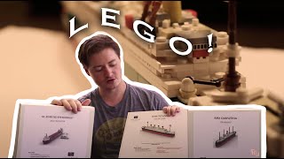 LEGO Titanic Britannic Carpathia and Edmund Fitzgerald [upl. by Llewop]