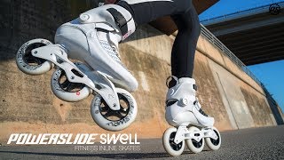 Powerslide Swell Ultra White 110 inline Skates [upl. by Haile595]