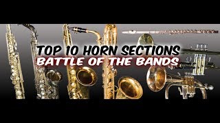 My Top 10 Horn Sections Remastered [upl. by Delora]