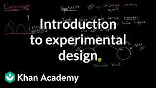 Introduction to experimental design  High school biology  Khan Academy [upl. by Neibaf]