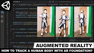 AR Foundation With Unity3d  How To Track A Human Body in 3D With AR Foundation [upl. by Hengel]