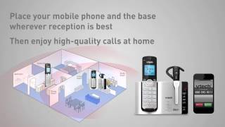 VTech® DS6671 3 Connect to Cell™ Cordless Phone System [upl. by Siurad]