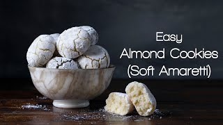 Italian almond cookies amaretti  3 ways [upl. by Evslin]