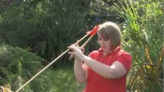 Atlatl Demonstration [upl. by Imeaj742]