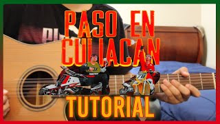 Paso En Culiacan  Junior H x Natanael Cano  Requinto Tutorial TABS  Guitarra  Acordes sin capo [upl. by Abran527]