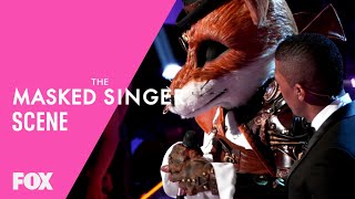 Fox Gets Emotional On Stage  Season 2 Ep 13  THE MASKED SINGER [upl. by Ellan]