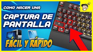 ✅ Como tomar una CAPTURA de PANTALLA en cualquier PC o LAPTOP 【2022】 [upl. by Mandel232]